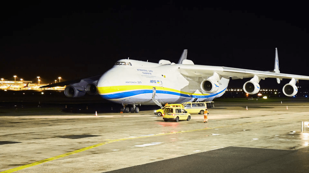 Antonov AN-225 sidste gang den var i Billund, Danmark
